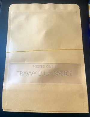 New Stand Up Craft Paper Pouch Large-20*30cm