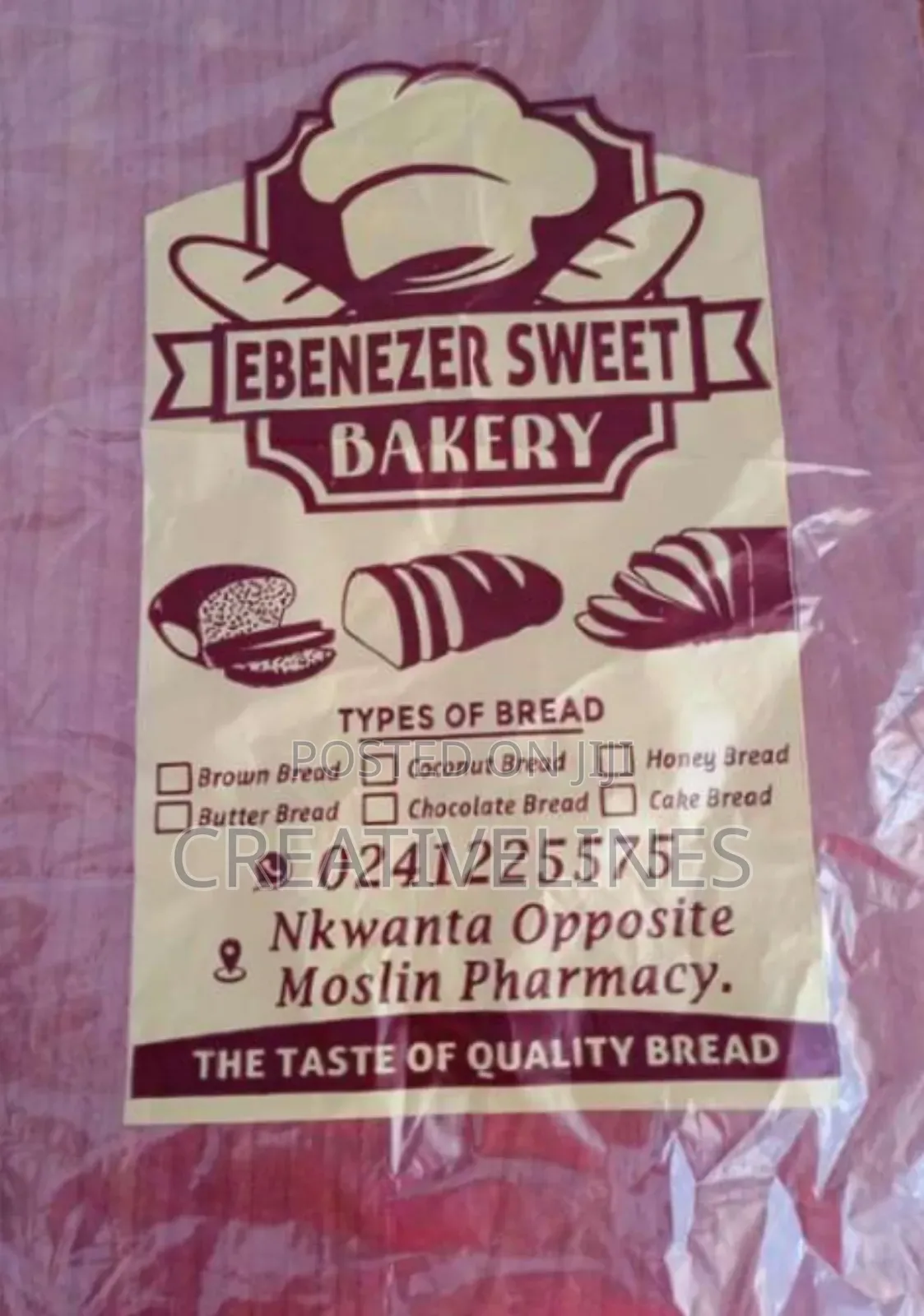 Two Color Bread Rubbers