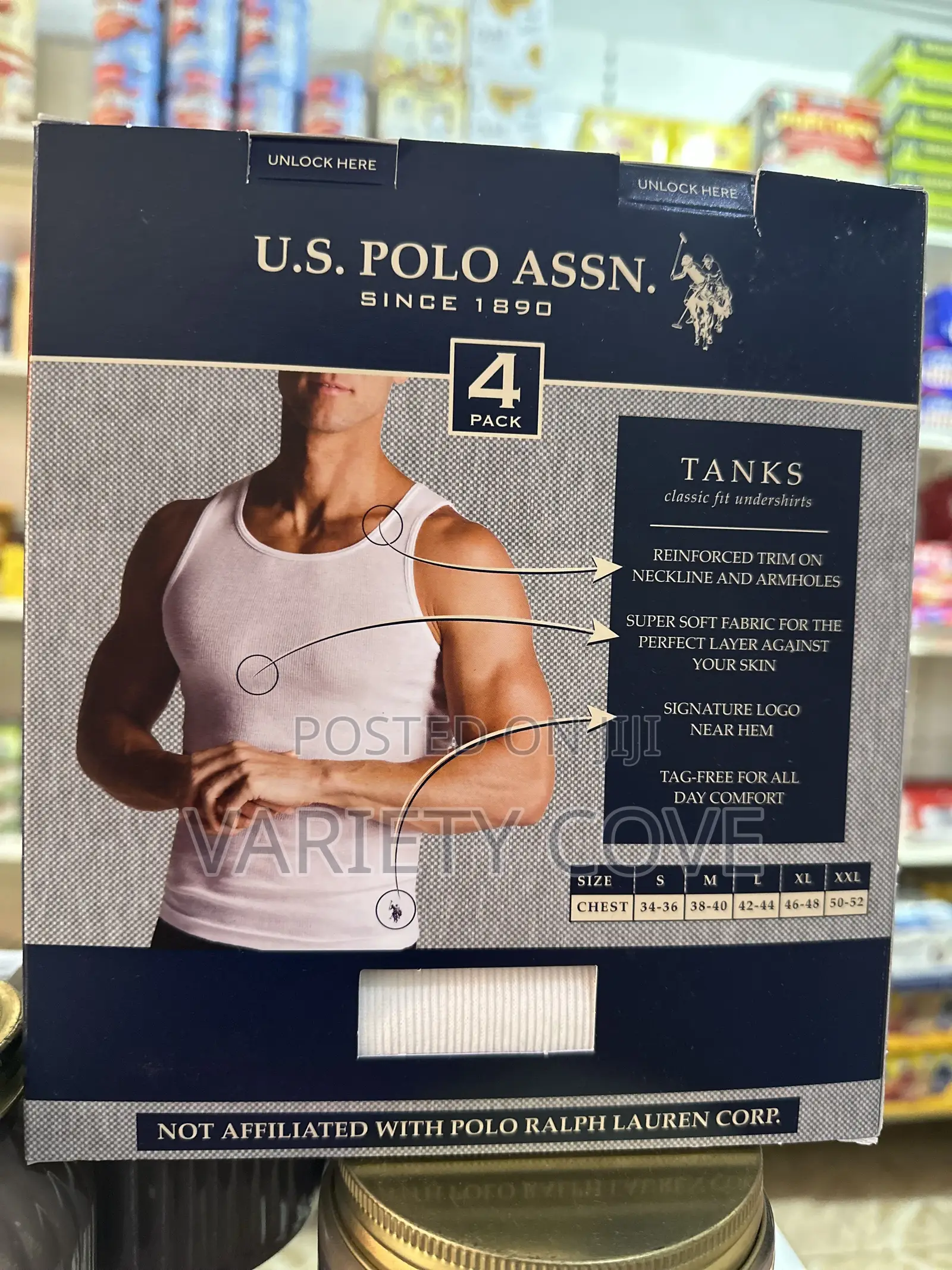 Original Polo Ralph Lauren Underwear for Men(4pack)