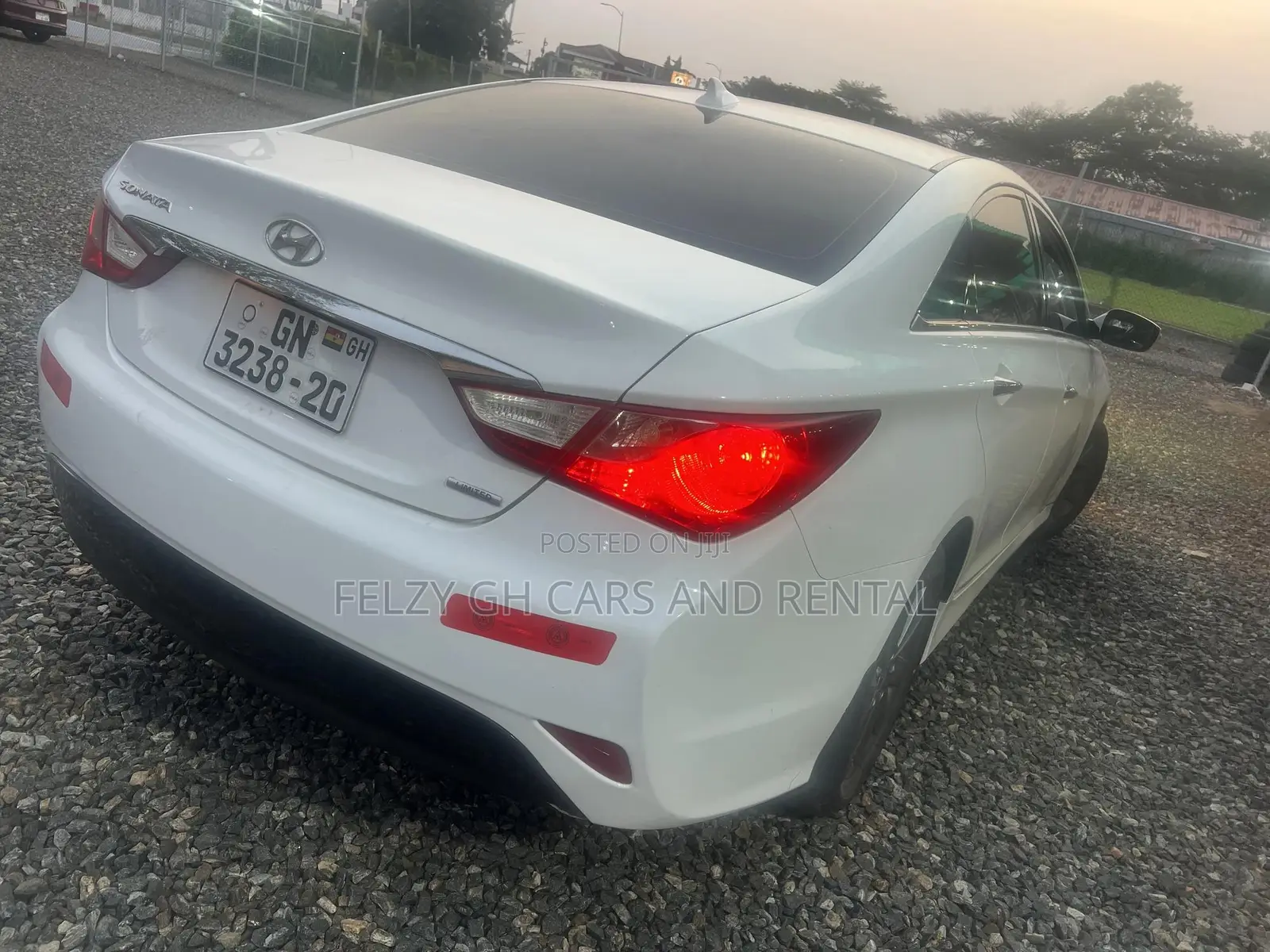 Hyundai Sonata Limited 4dr Sedan (2.0L 4cyl Turbo 6A) 2014 White