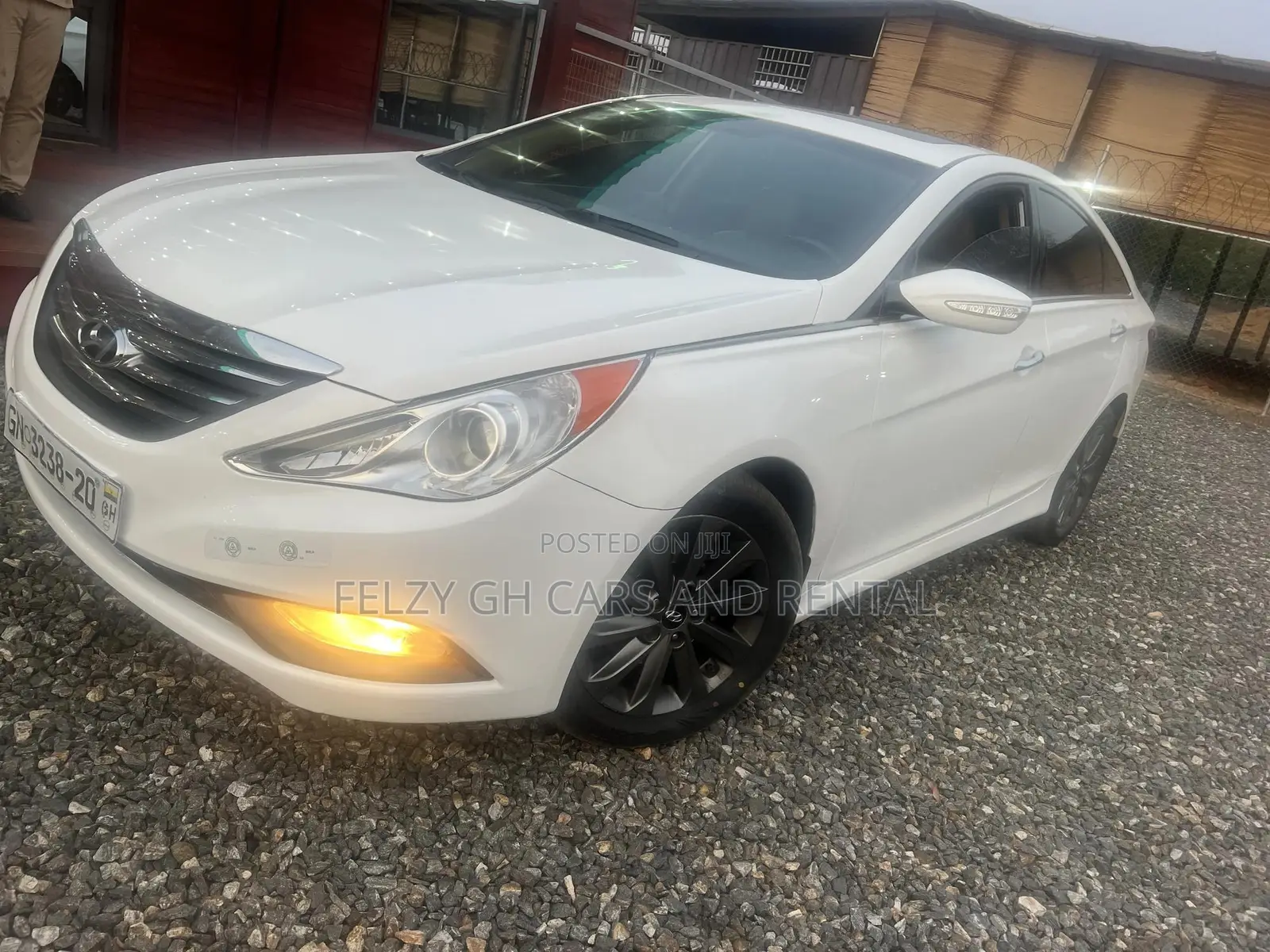 Hyundai Sonata Limited 4dr Sedan (2.0L 4cyl Turbo 6A) 2014 White