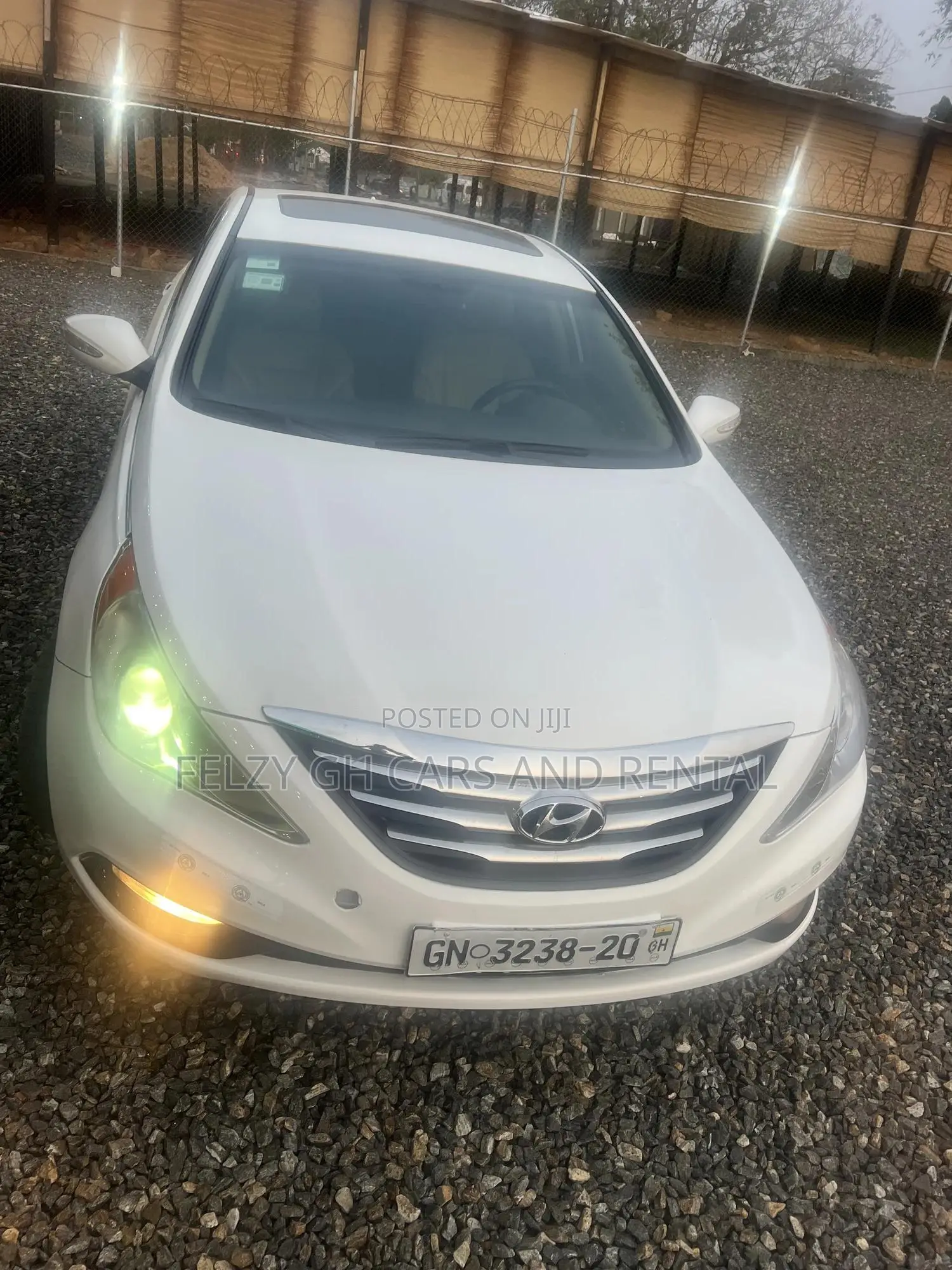 Hyundai Sonata Limited 4dr Sedan (2.0L 4cyl Turbo 6A) 2014 White