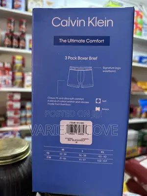 Original Calvin Klein 3 Pack Boxer Shorts