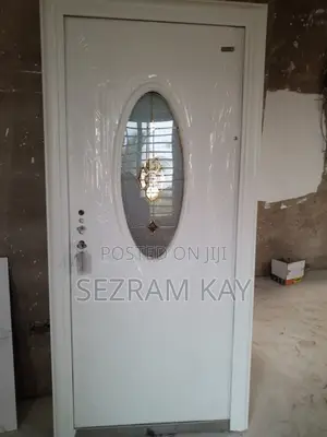 Inbuilt Glass Security Door