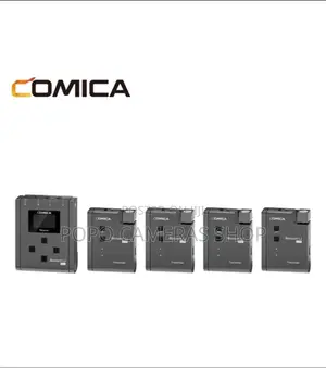 Comica Boomx-U Qua 4 Channels Professional Lapel Microphone