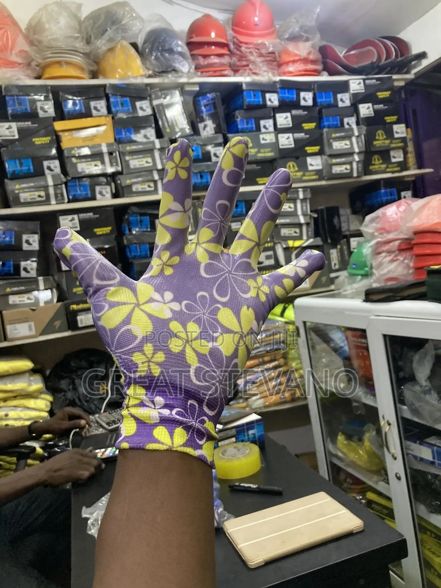 Coated Safety Hand Gloves (12pcs In A Pack)