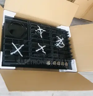 Black Glass Kenwood 90cm 1 Electric 4 Gas Hobs