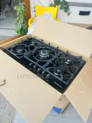 Quality New Sleek Black 5burner 90CM Kenwood