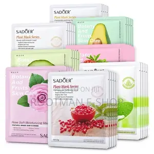 50pcs SADOER Best Wholesale Skin Care Plants Face Mask