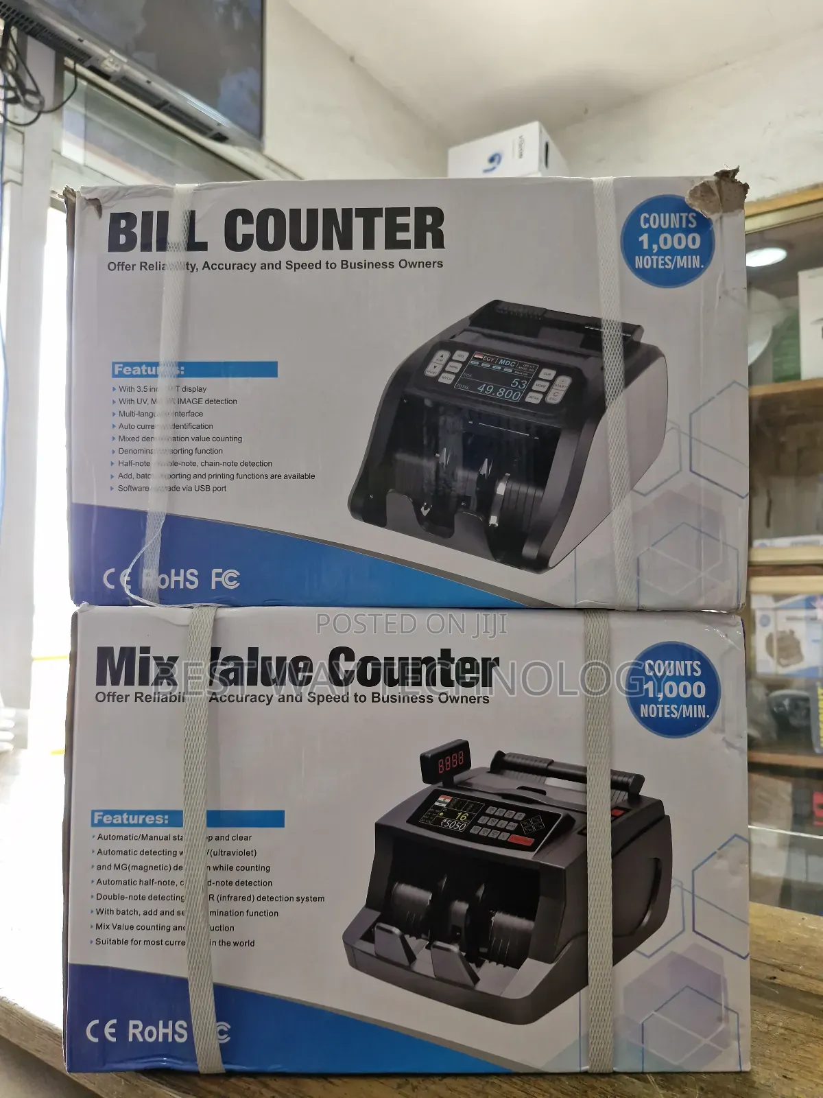Counting Machine Mix Currency