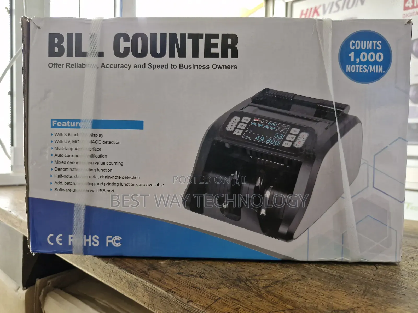 Counting Machine Mix Currency