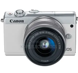 Canon EOS M100 Mirrorless Digital Camera With 15-45mm Lens