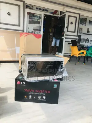 White Led Display LG MH8265CIS 42L Smart Inverter Microwave