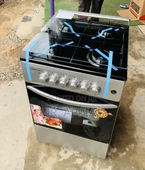 Fantastic Volcano 50x50 Gas Oven 4 Burner(Gray) 