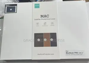 Piblue Leather Macbook Cases for Pro 14/16 M1 Up to M4 Max