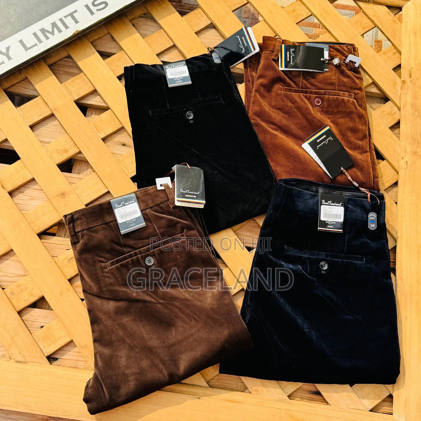 This Is Original Corduroy Trousers