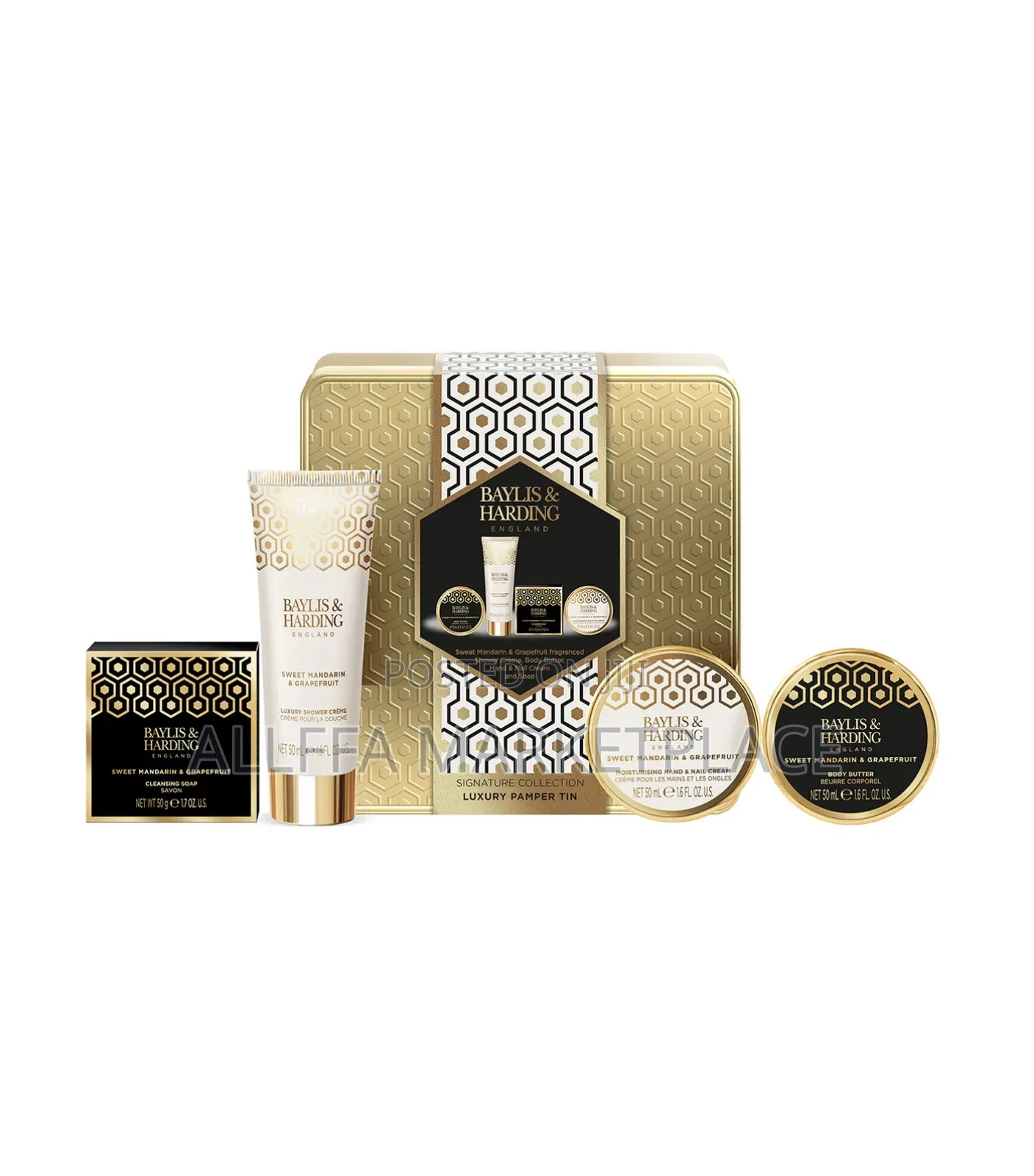 Baylis Harding Luxury Pamper Tin Gift Set