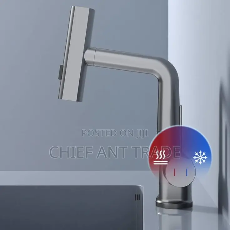 Pull Kitchen Faucet / Tap . Hot Cold. 6018h