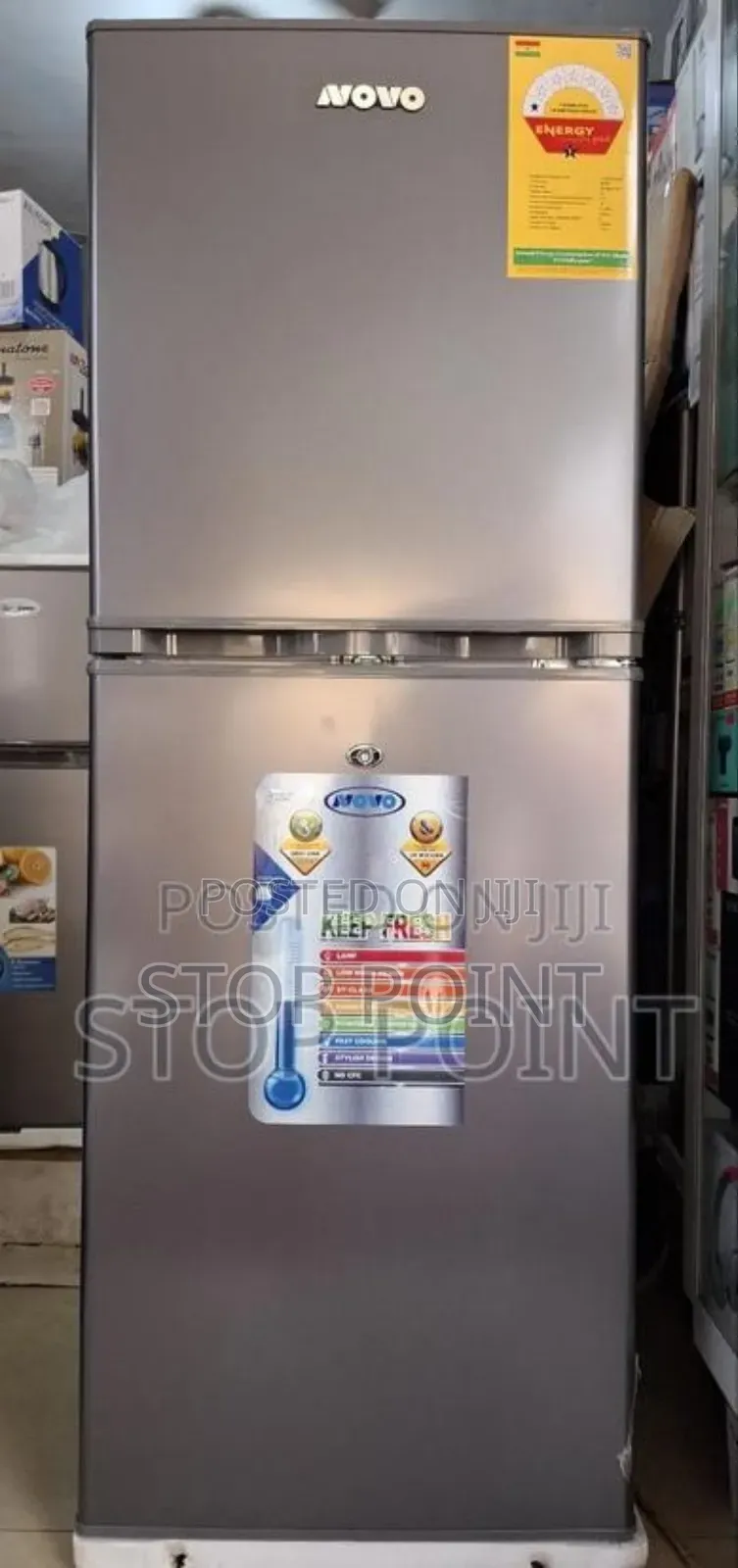 Large Capacity Double Door Fridge
