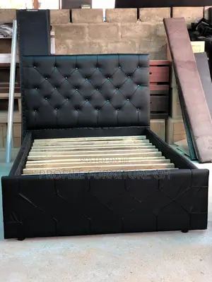 Sweet Dark Black Double 54/75 Bedframe// Double Frame