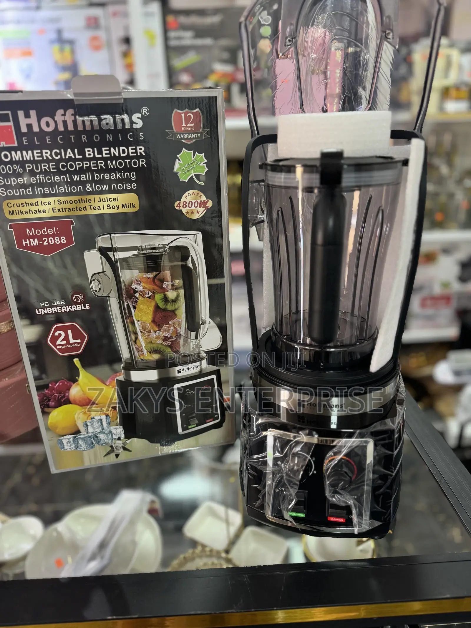 Sound Proof Commercial Blender
