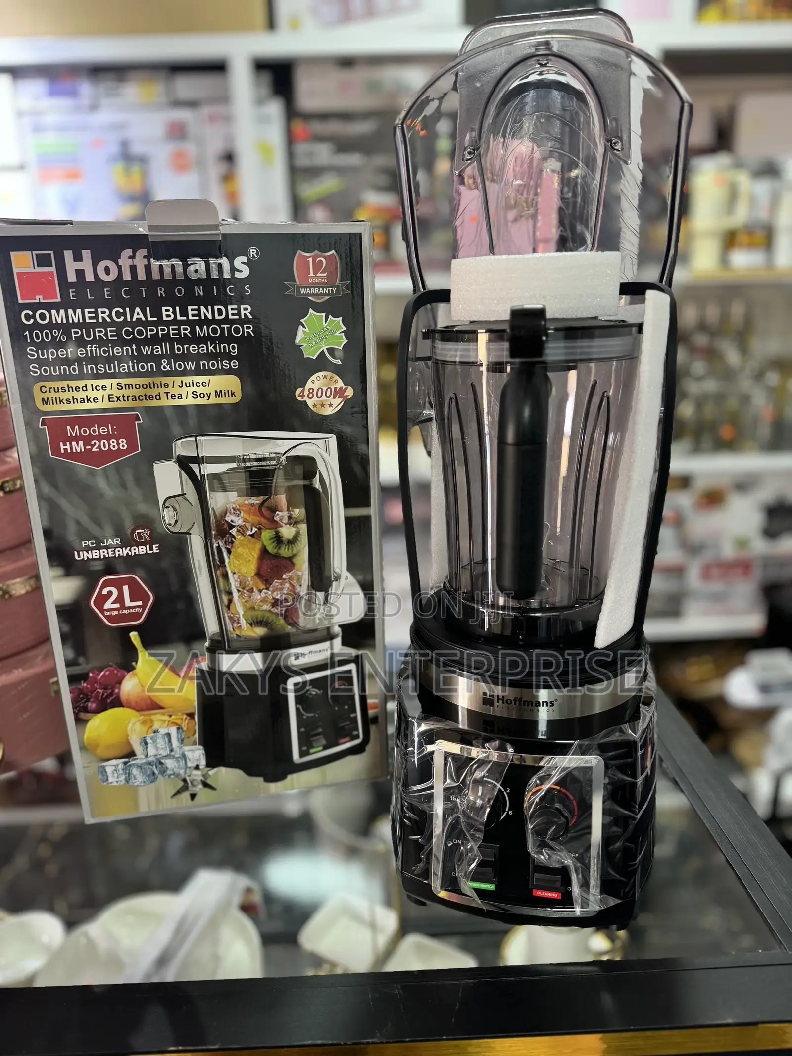 Sound Proof Commercial Blender