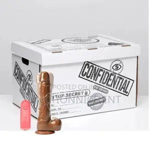 Tilecc Dildo Vibrator Simulation Brown 7.5 Inches