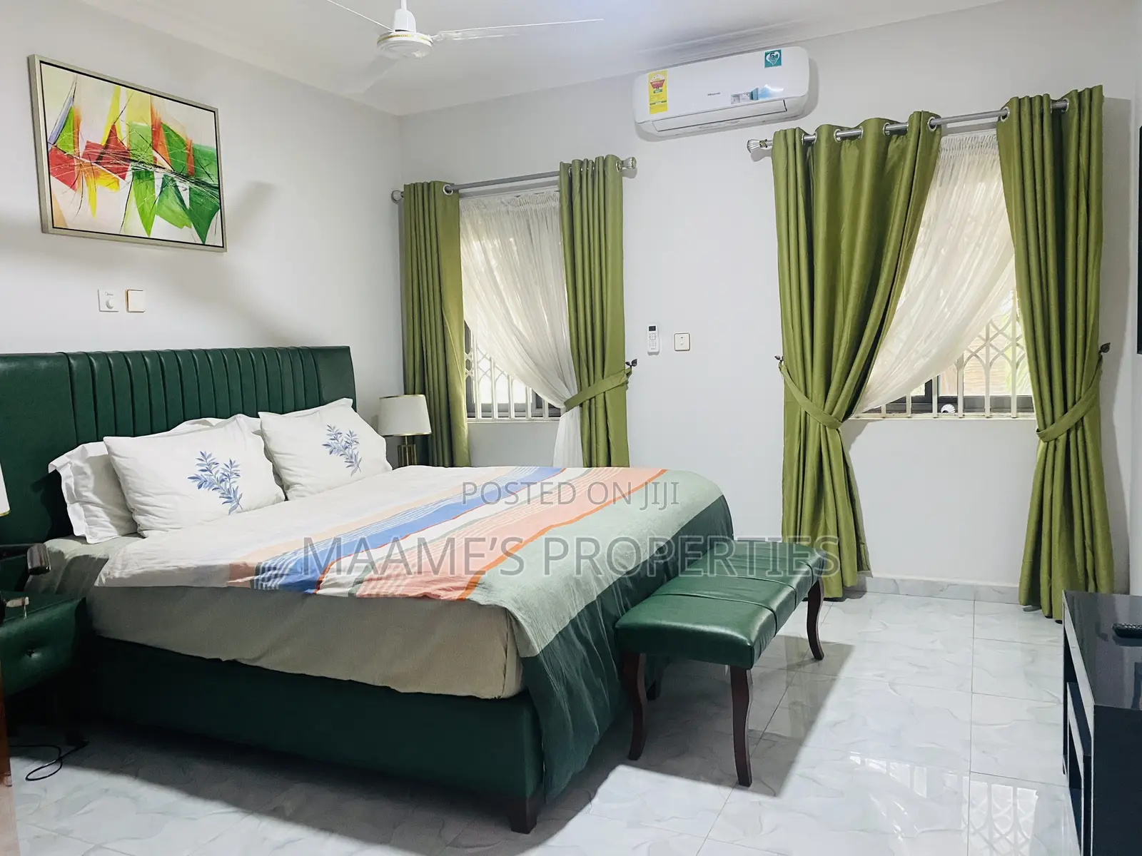 Furnished 4bdrm Duplex in West Legon for rent