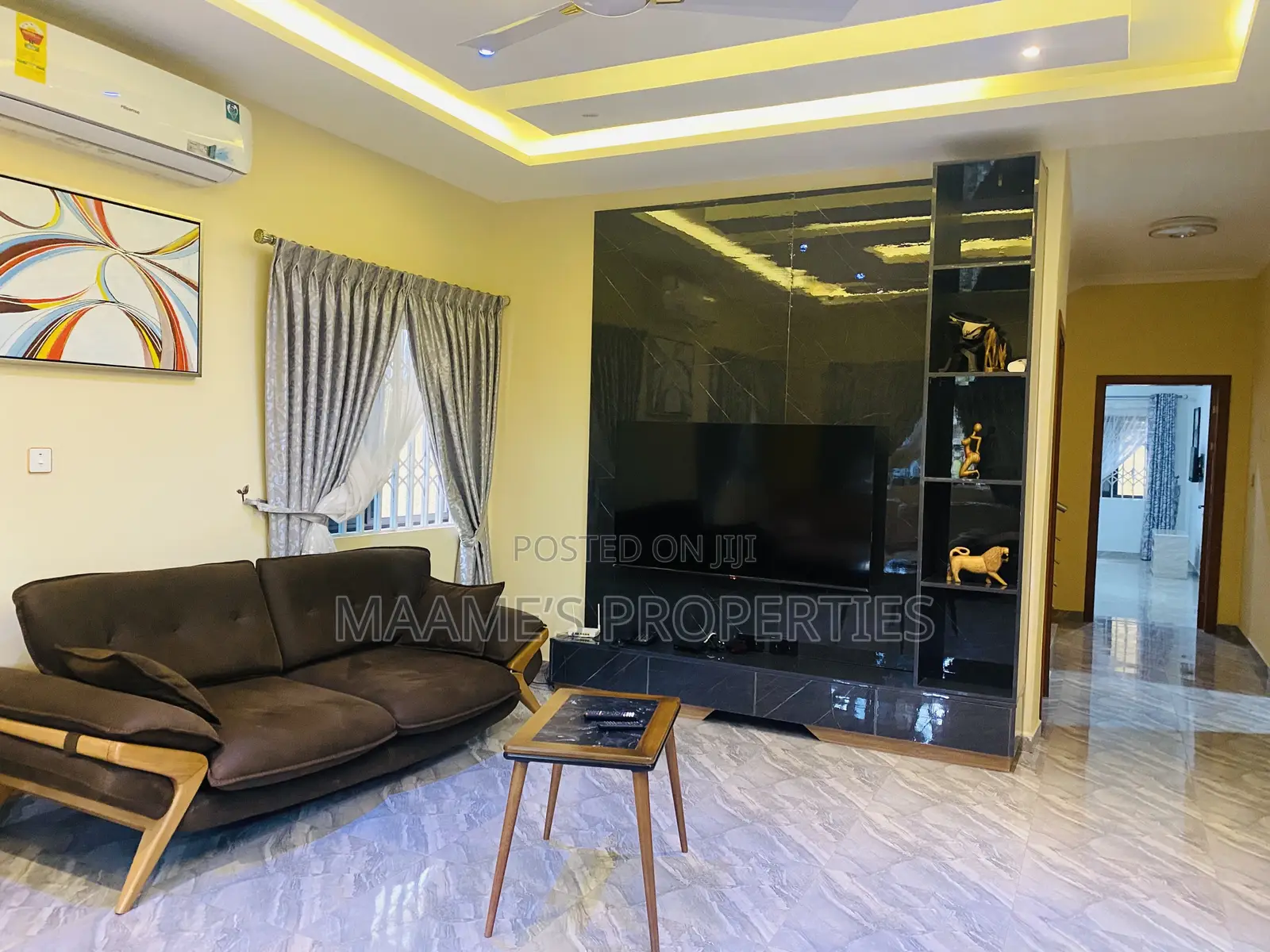 Furnished 4bdrm Duplex in West Legon for rent
