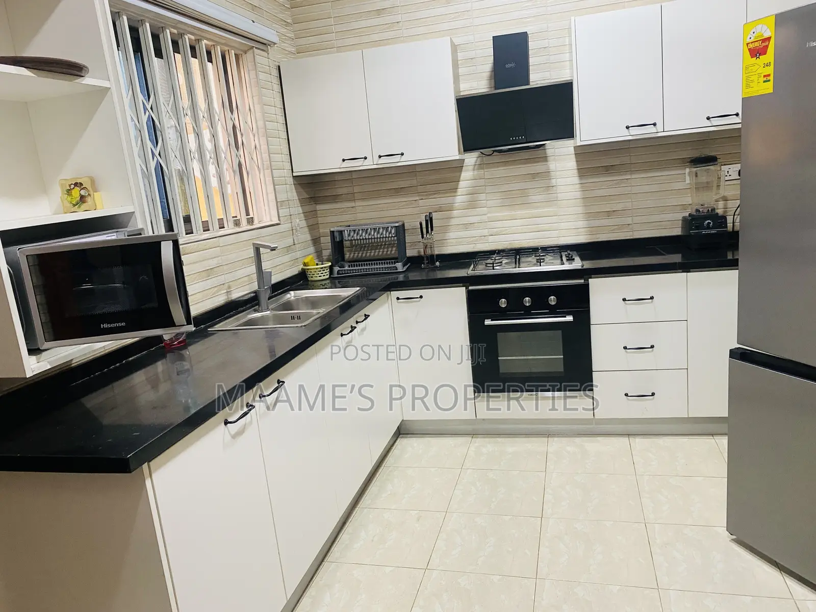 Furnished 4bdrm Duplex in West Legon for rent