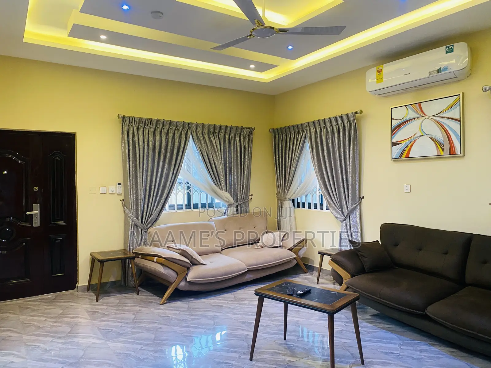 Furnished 4bdrm Duplex in West Legon for rent