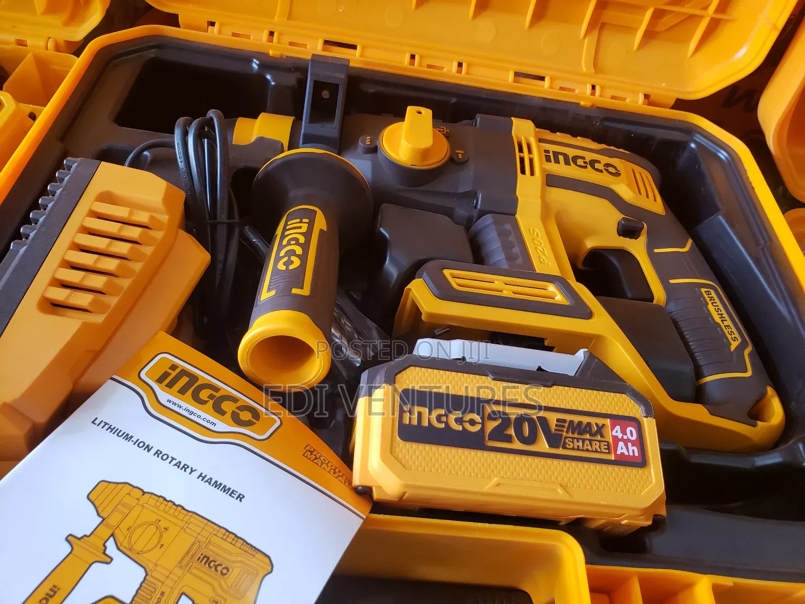 Ingco Cordless Rotary Hammer Crhli202081