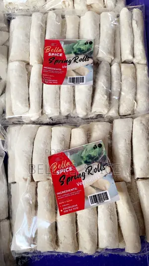 Ready To Fry Spring Rolls And Samosa