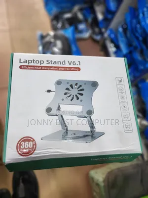 360 Laptop Stand With Fan