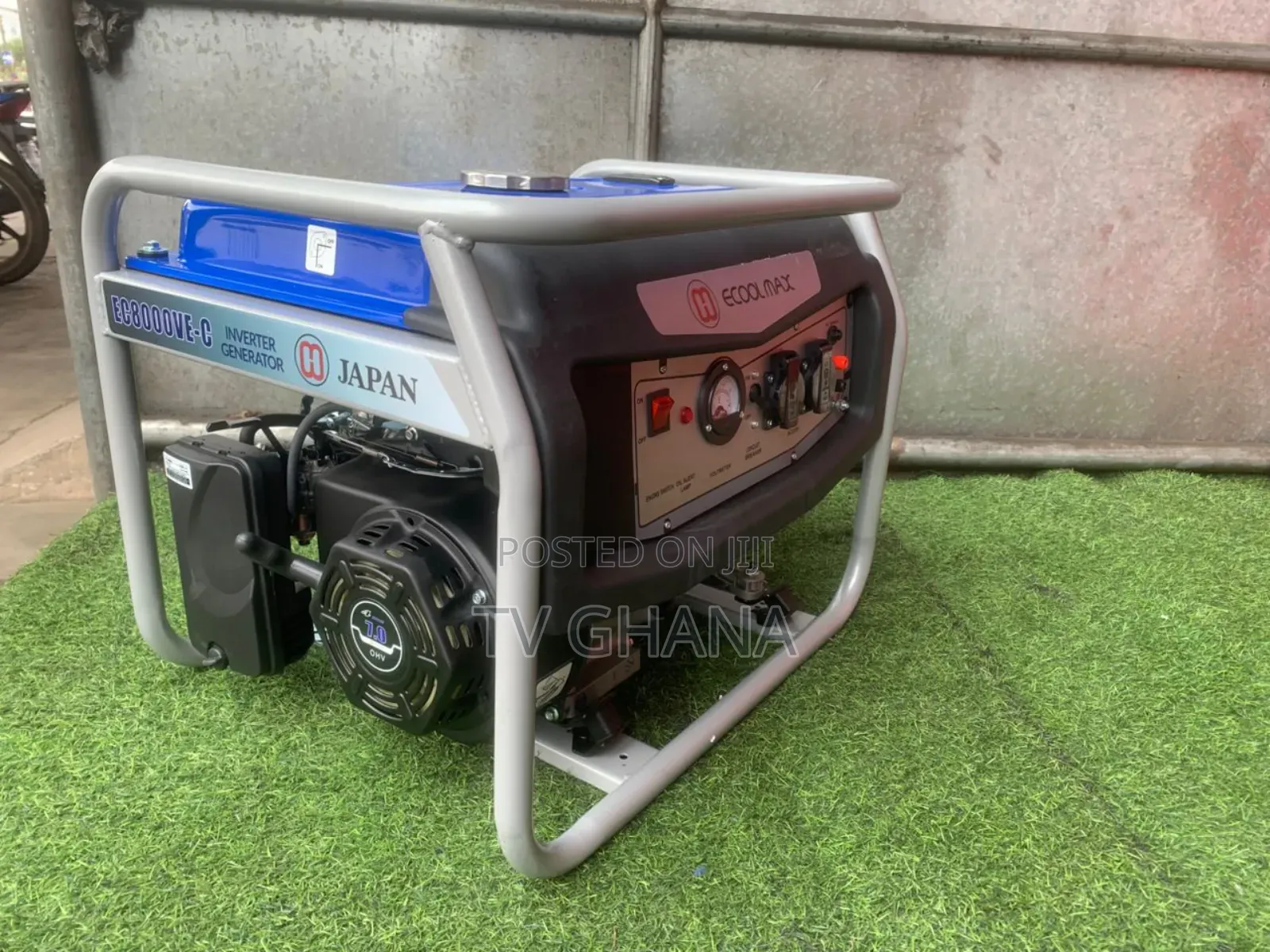 Ecoolmax Generator 7.0kva 8000W Silent Petrol Pull Generator