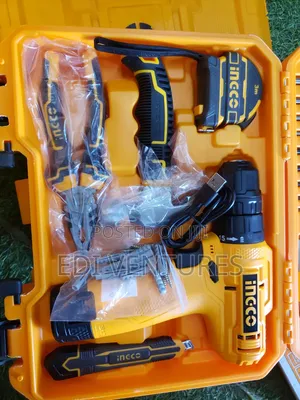 INGCO 89 PCS Tools Set With 12V Cordless Drill - HKTHP10891