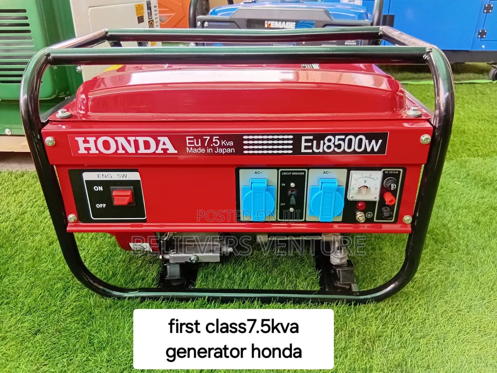 First Class Generator 7.5kva=8500watt