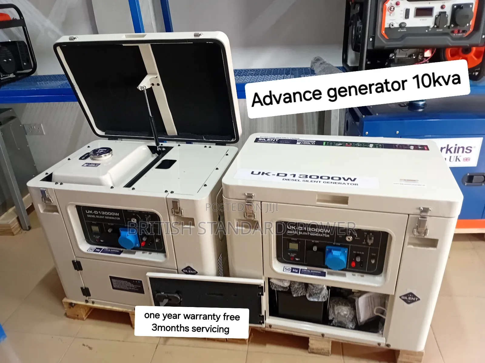 Massive Power Generator 15kva 13000watt Diesel Silent