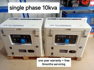 Flexible UK Model 10kva 13000watt Generator Diesel Engine