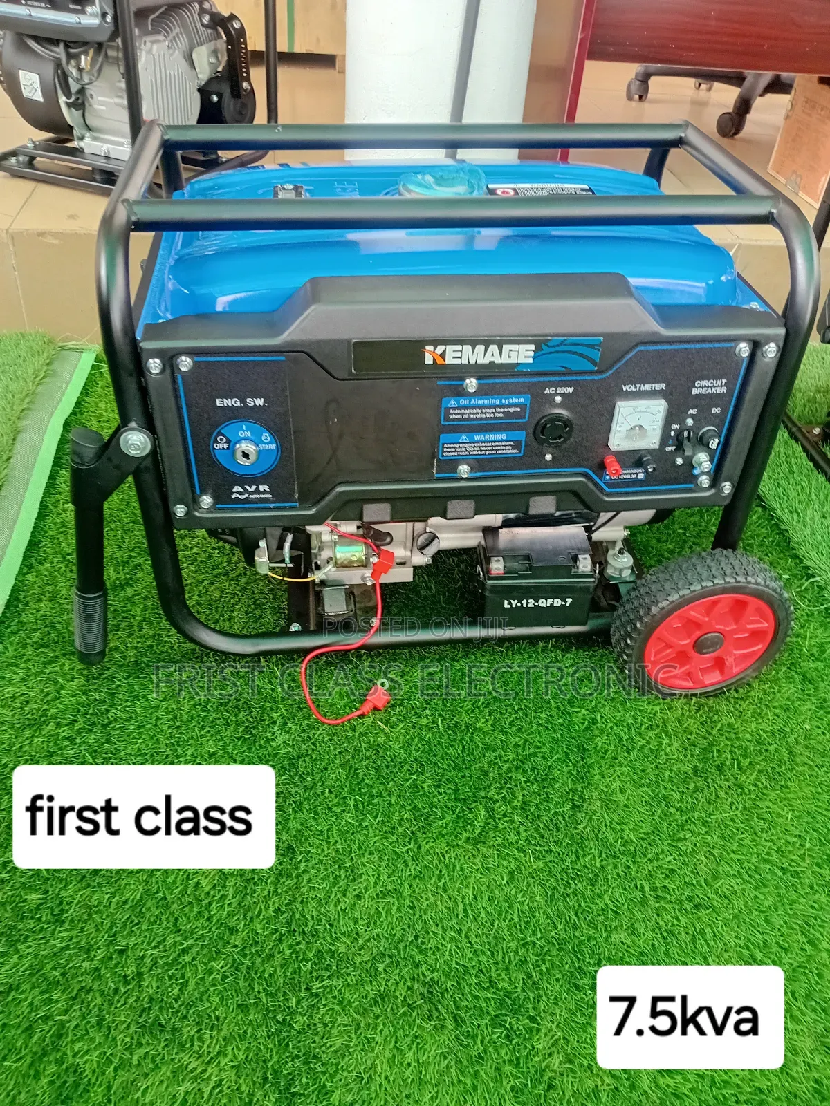 Powerful 7.5kva Petrol Genset With Air Cooled Engine