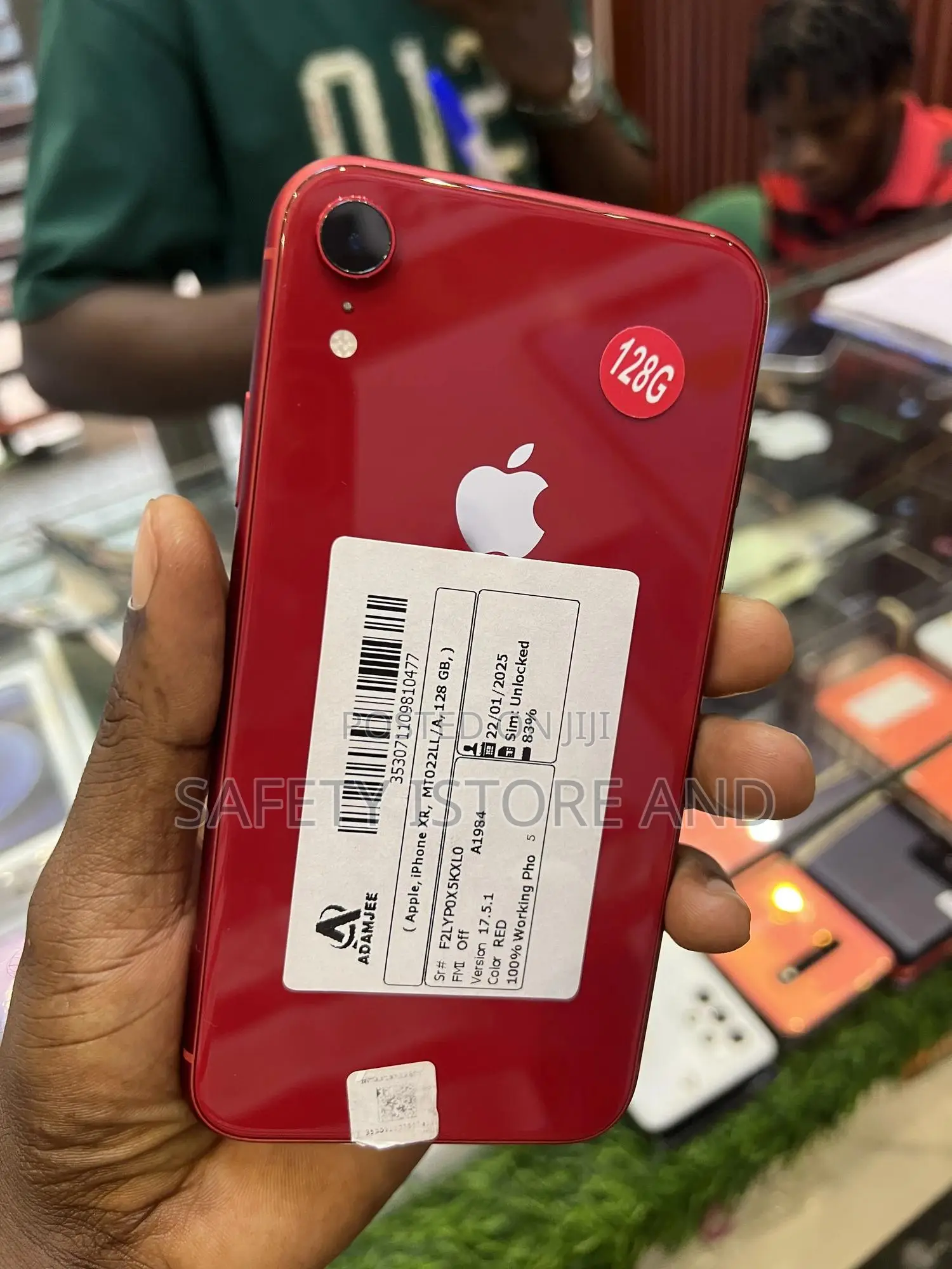 New Apple iPhone XR 128 GB Red