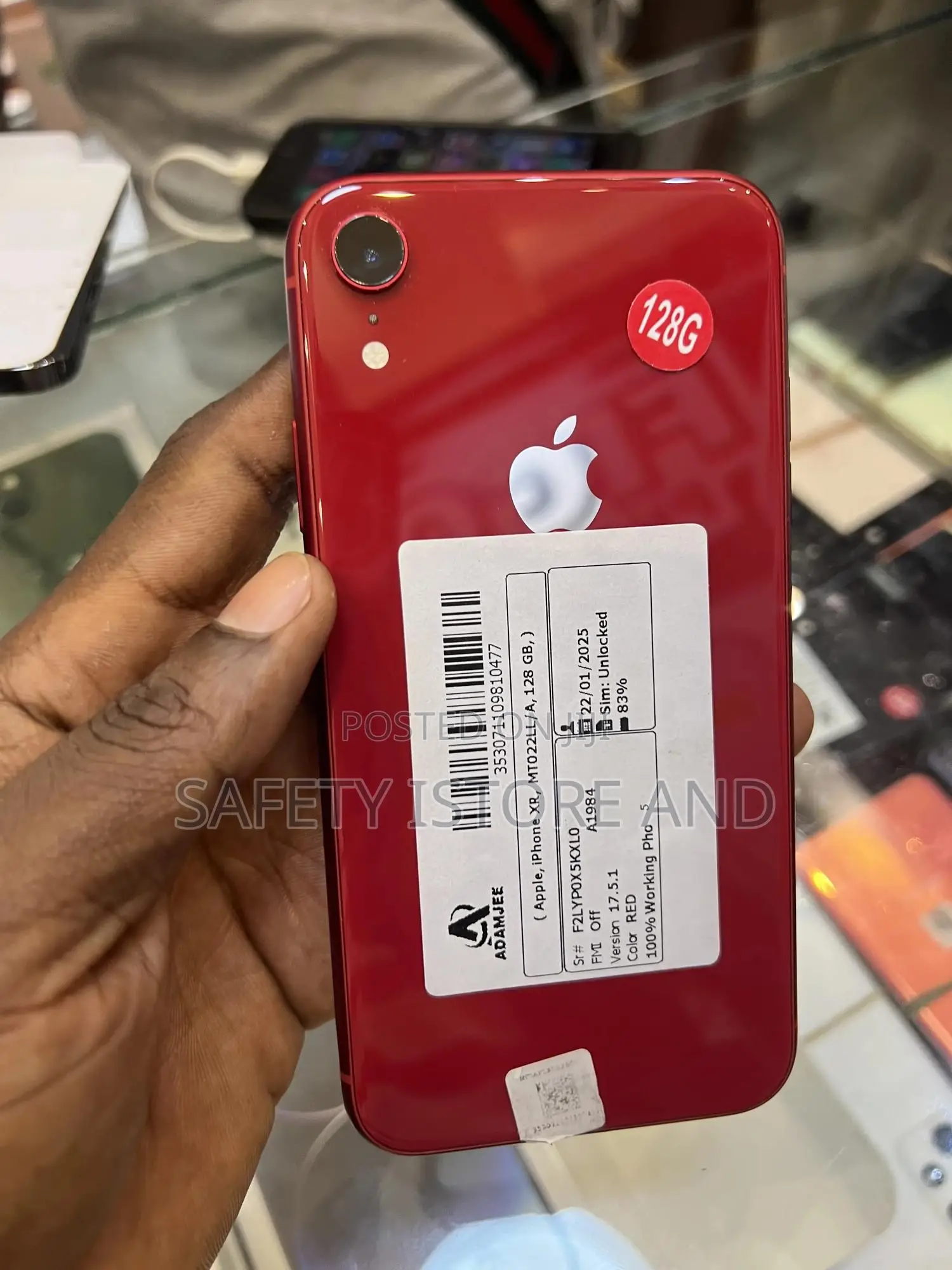 New Apple iPhone XR 128 GB Red