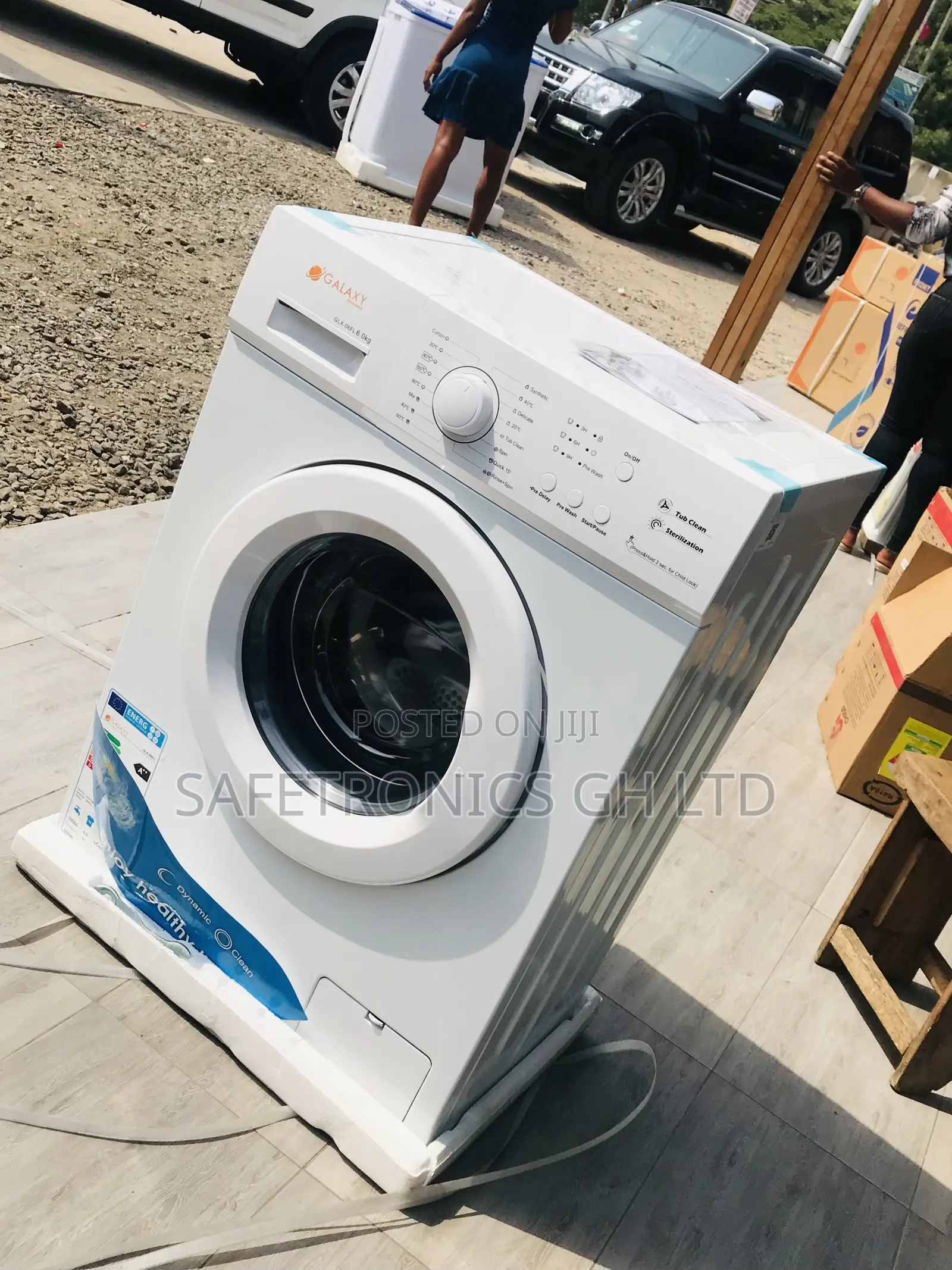 Freshflow Front Load Galaxy 6kg Fullauto Washingmachine