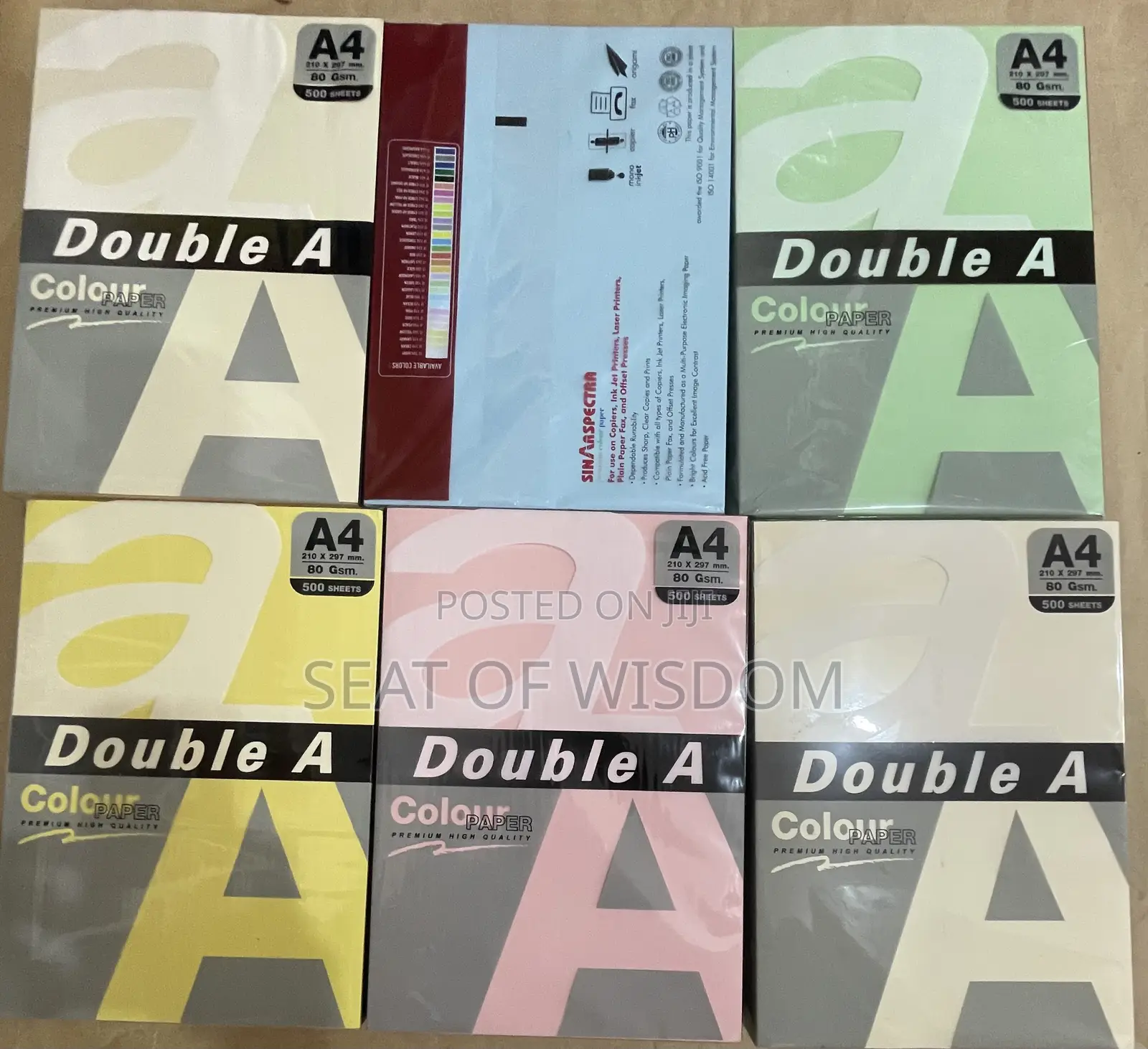 Double a Colour Paper(A4)