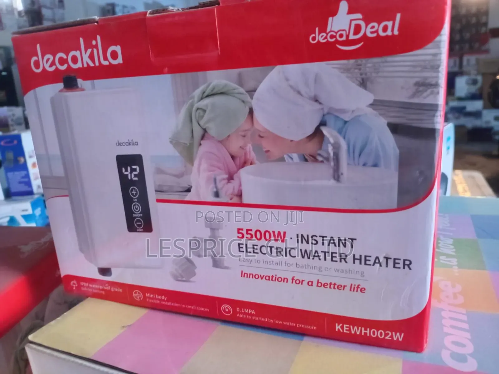 Get Hot Water: Decakila 5500W Electric Heater