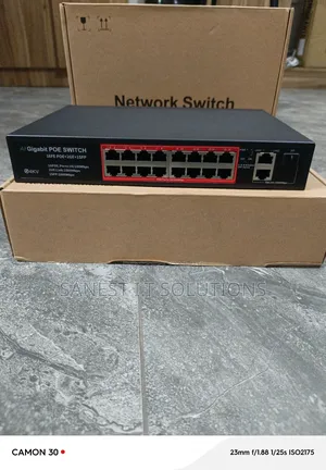 Poe Network Switch 16 Ports