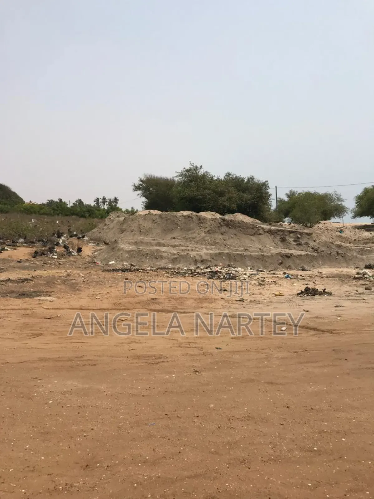 Beach Land for Sale at Old Ningo