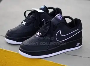 New Nike Air Force Black and White