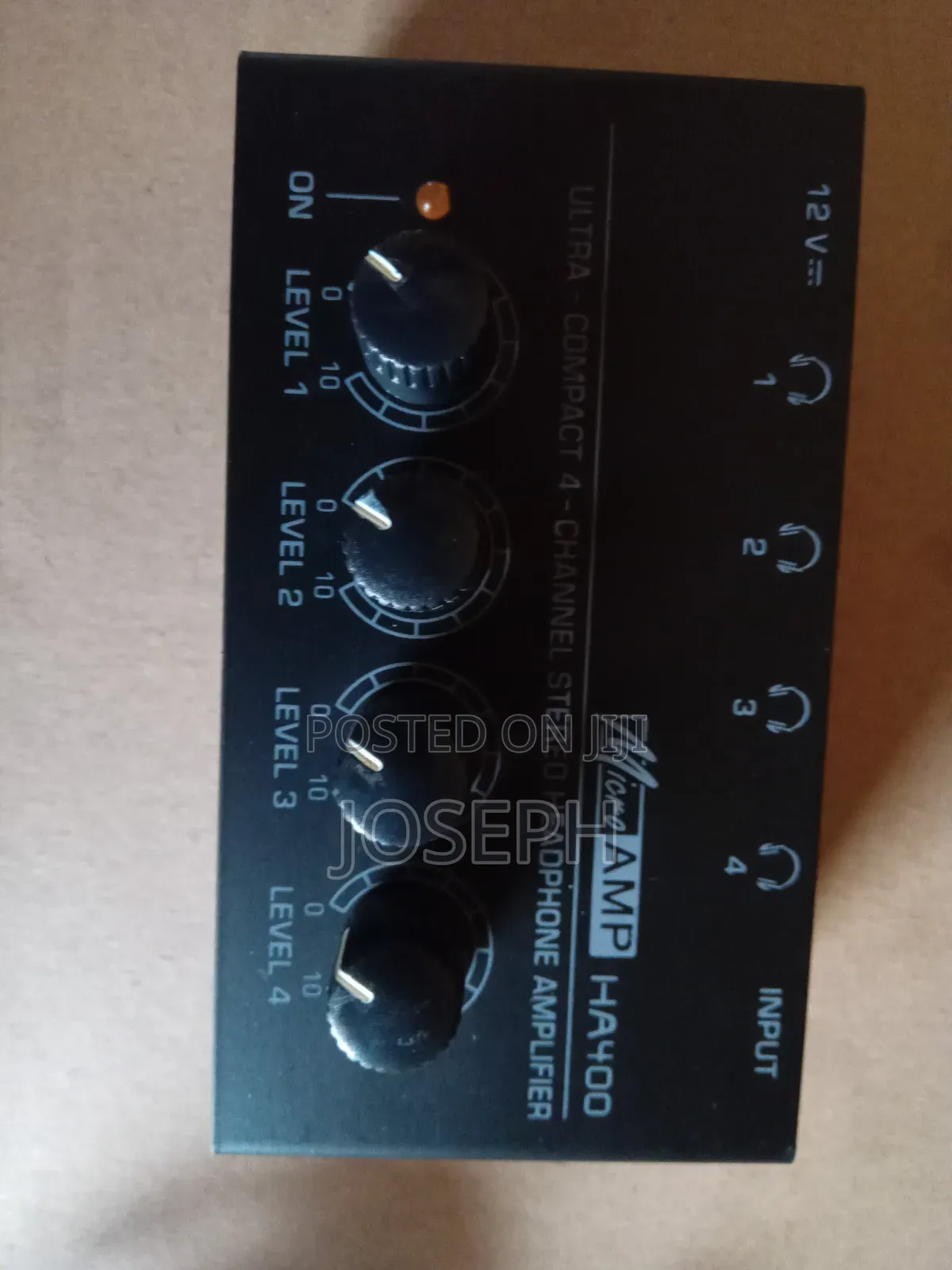 In Ear Monitor Amplifier 4channels