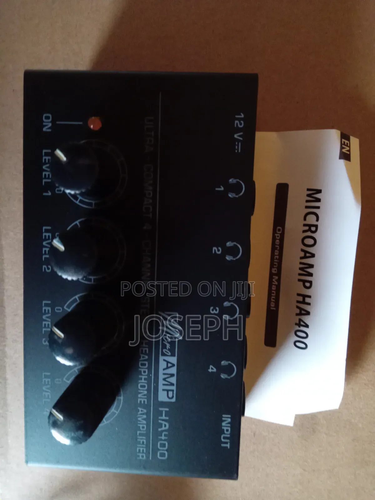 In Ear Monitor Amplifier 4channels